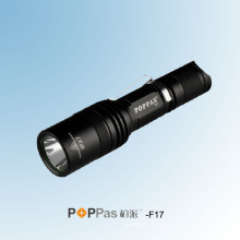 Portable 400lumens CREE Xm-L U2 Brightest Tactical LED Flashlight (POPPAS-F17)